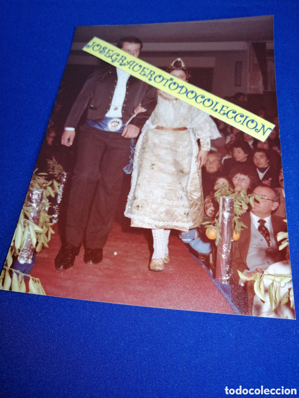 Fotografia antiga: FALLA SANTA RITA (ALDAYA) 1983 PRESETANCION FOTOGRAF&Iacute;A ANTIGUA