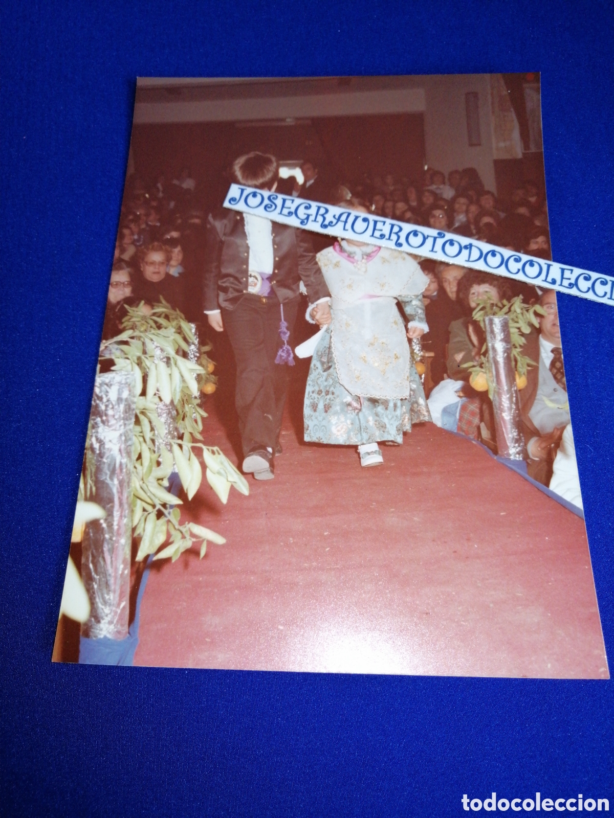 Photographie ancienne: FALLA SANTA RITA (ALDAYA) 1983 PRESENTACI&Oacute;N FOTOGRAF&Iacute;A ANTIGUA