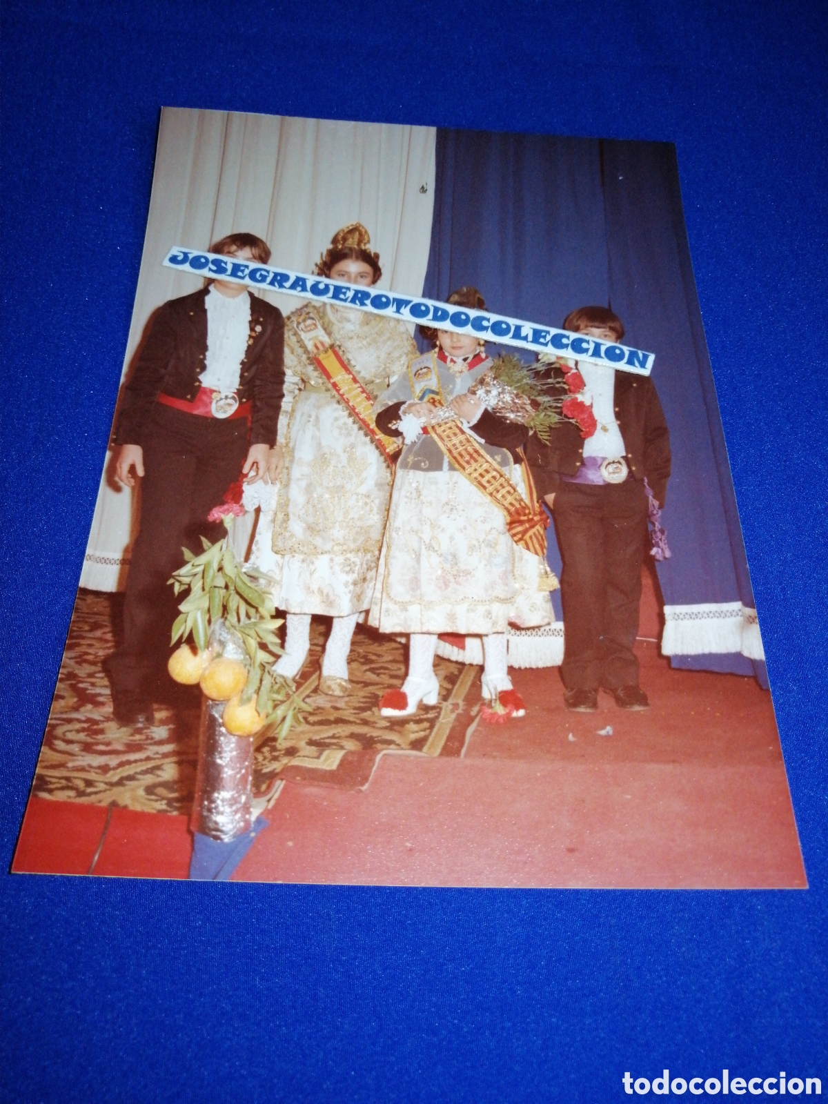 Antique Photography: FALLA SANTA RITA (ALDAYA) 1983 PRESETANCION FALLERA MAYOR INFANTIL