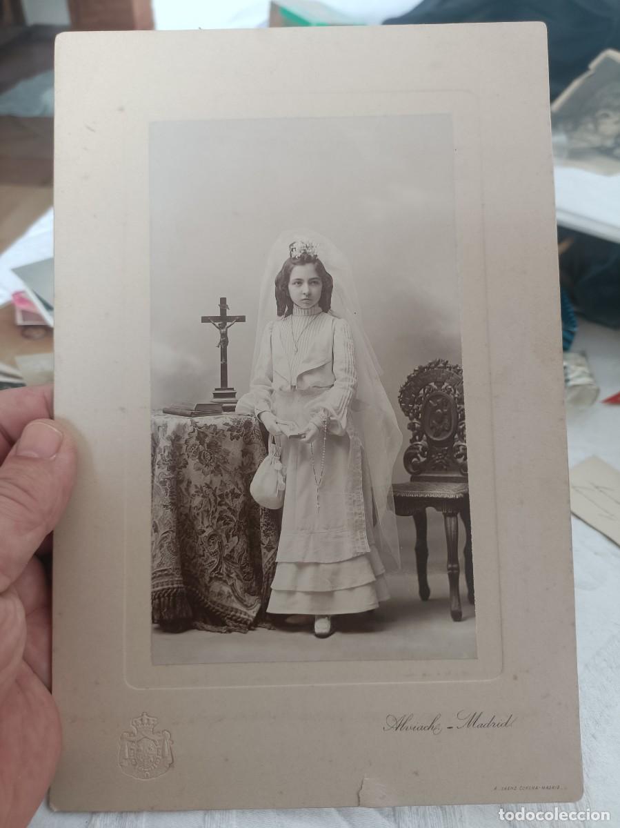 Photographie ancienne: Antigua fotograf&iacute;a fechada en 1902 del fot&oacute;grafo albiach