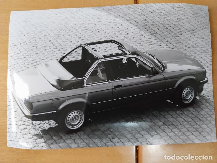 Fotograf&iacute;a antigua: BMW 316 232 I FOTO AGENCIA 17,5X 11,7CM CM DORSO SELLOS Y ESCRITOS A&Ntilde;O 1985 *