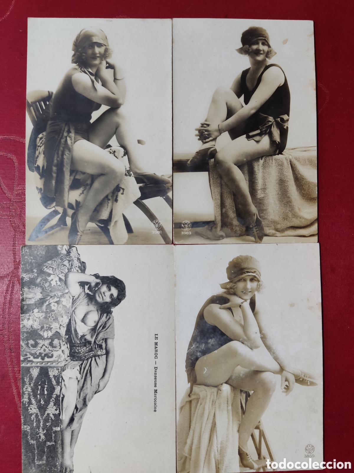 4 postales er&oacute;ticas