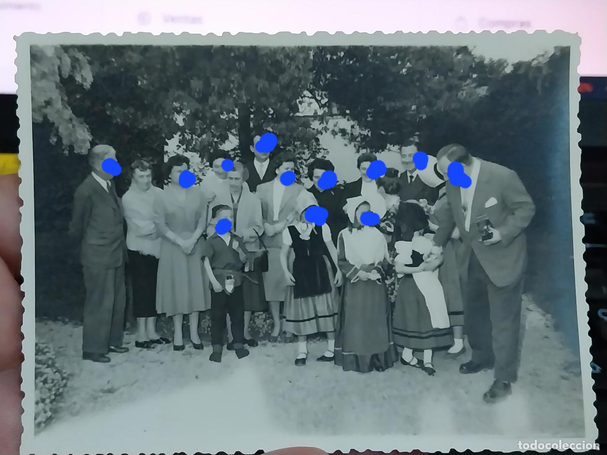 Fotograf&iacute;a antigua: NI&Ntilde;OS TRAJES REGIONAL DISFRACES FOTO PARTICULAR A&Ntilde;OS 50 11,5 X 8,5CM