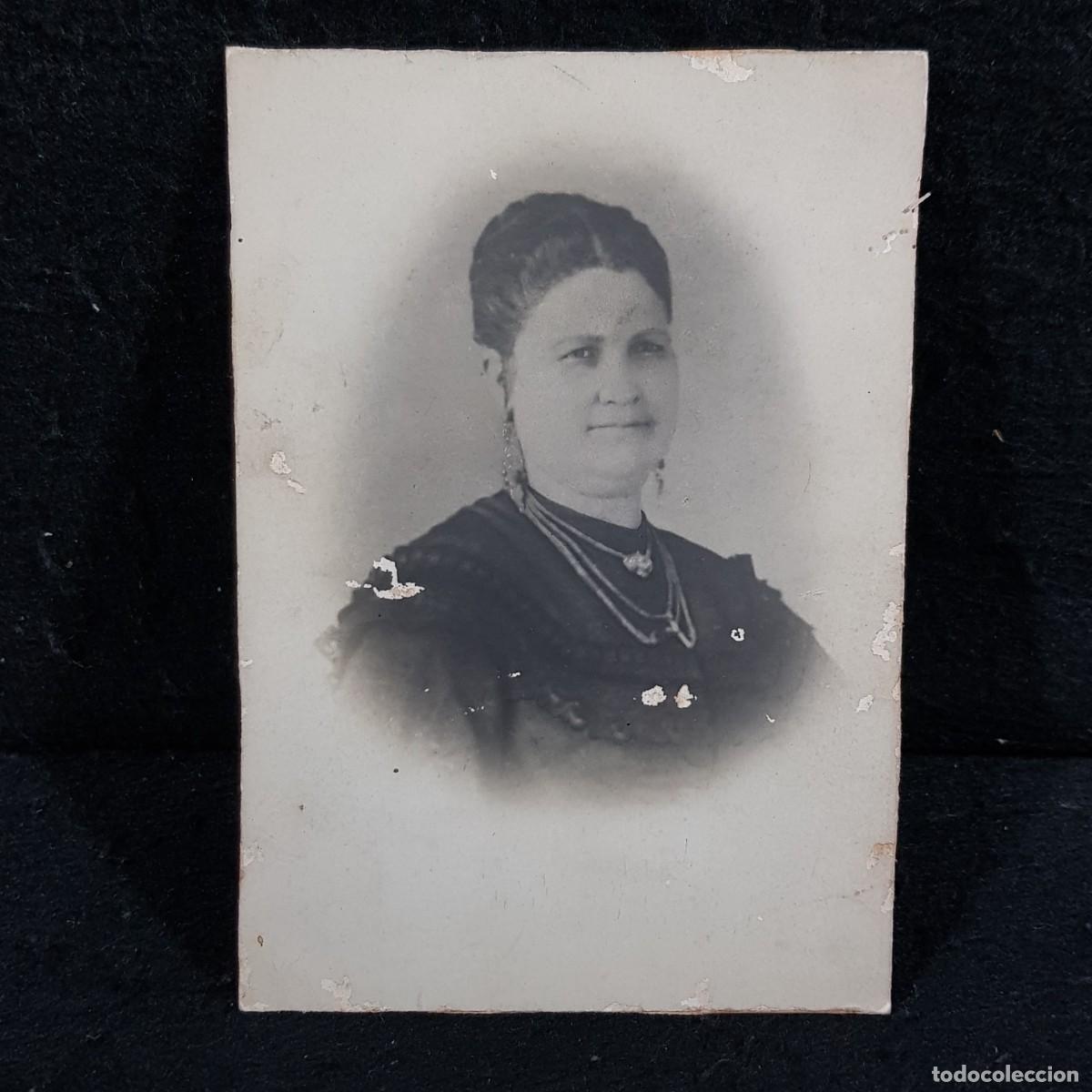 Fotografia antica: FOTOGRAFIA - G. ARMENGOL - MUJER ELEGANTE - C. 1900 / 14