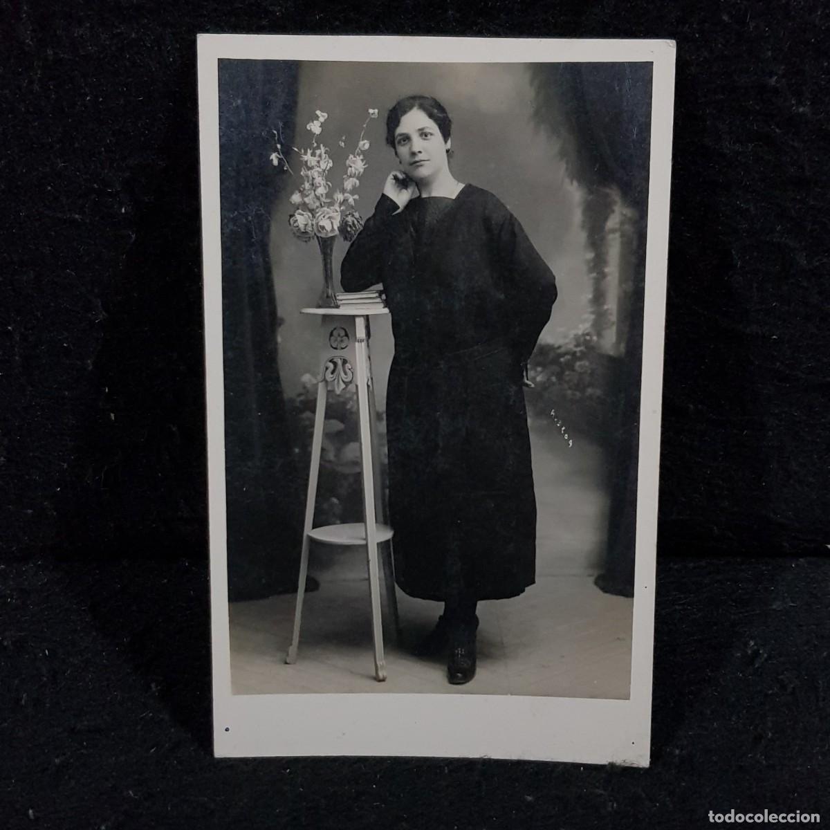 Fotografia antica: FOTOGRAFIA - ADLERT, VILLANUEVA Y GELTR&Uacute; - MUJER JOVEN - FOTO DE ESTUDIO - C. 1900 / 29