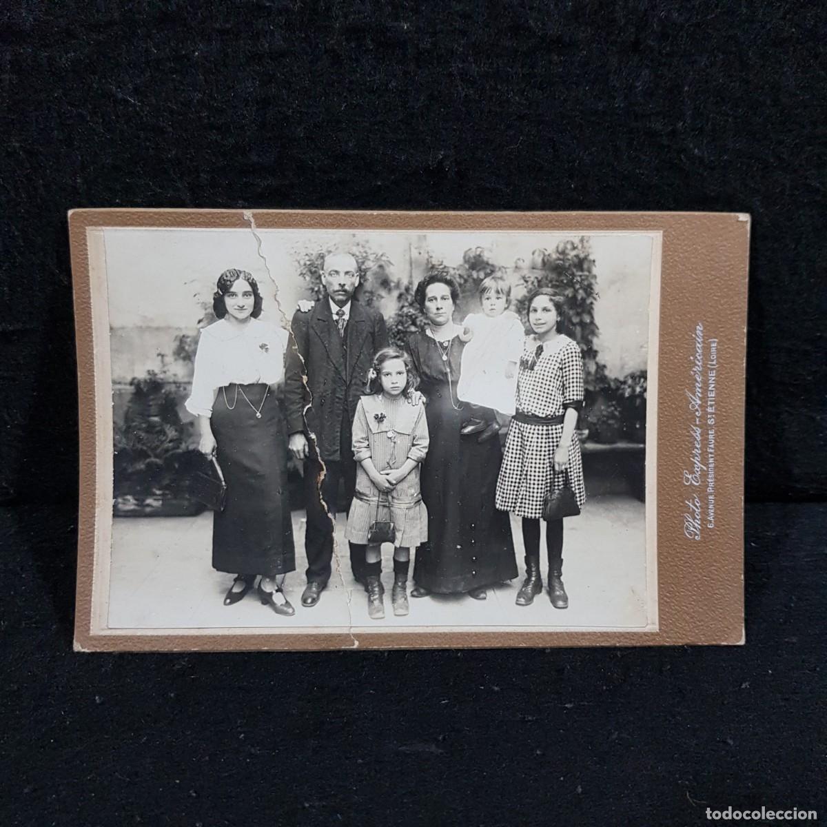 Fotografia antica: FOTOGRAFIA - AM&Eacute;RICA&Iacute;N - FAMILIA CON VESTIMENTA ELEGANTE - C. 1900 / 185