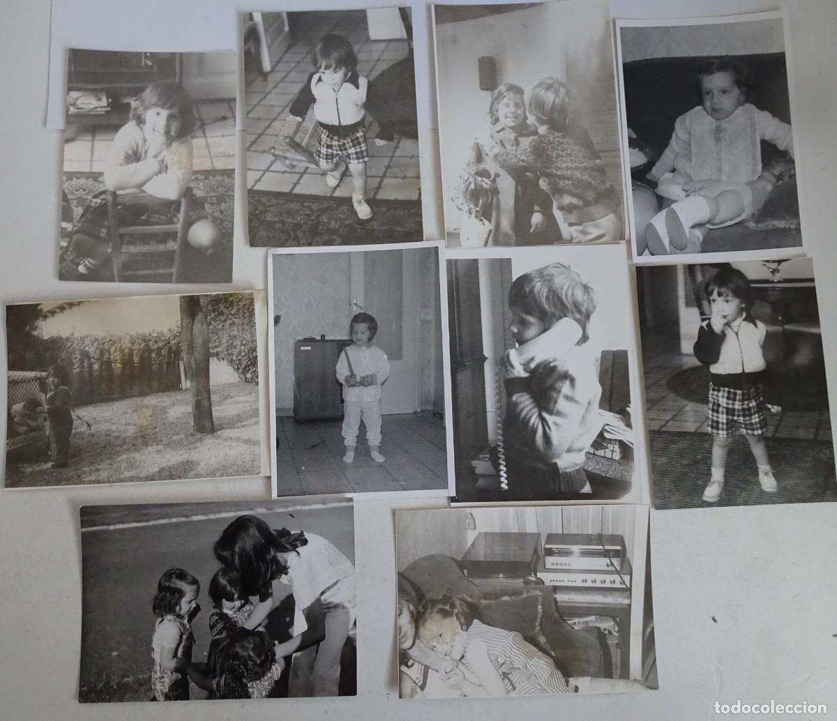 Fotografia antica: LOTE DE 10 FOTOGRAF&Iacute;AS B/N , NI&Ntilde;OS, VER FOTOS