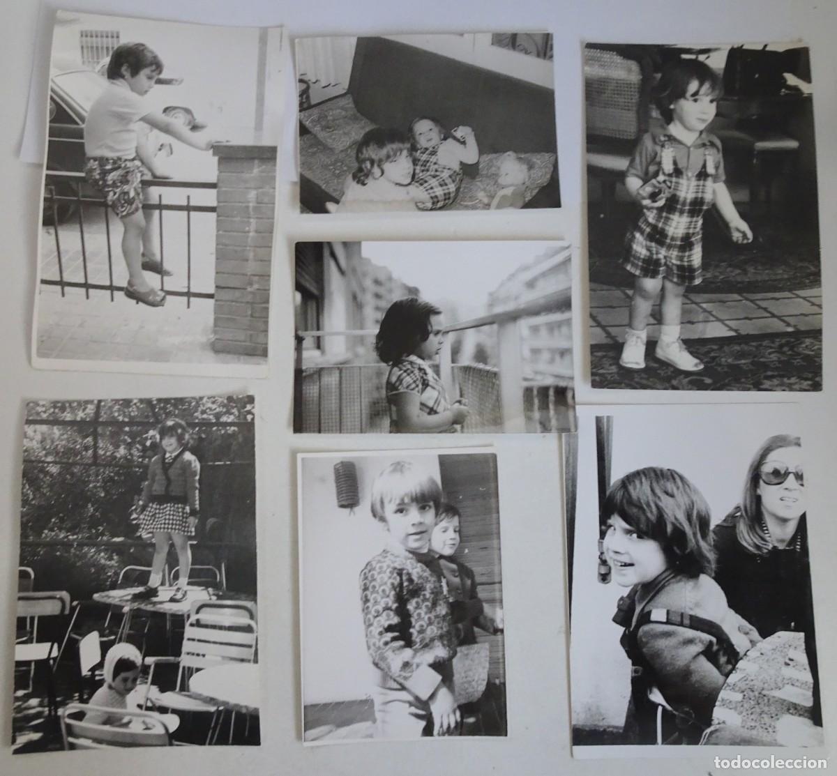 Fotograf&iacute;a antigua: LOTE DE 7 ANTIGUAS FOTOGRAF&Iacute;AS B/N , NI&Ntilde;OS , VER FOTOS