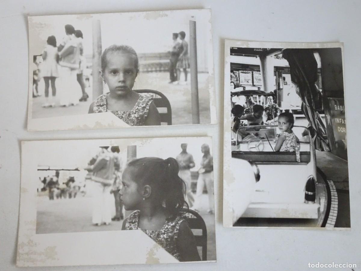 Fotograf&iacute;a antigua: LOTE DE 3 ANTIGUAS FOTOGRAF&Iacute;AS B/N , NI&Ntilde;AS , VER FOTOS