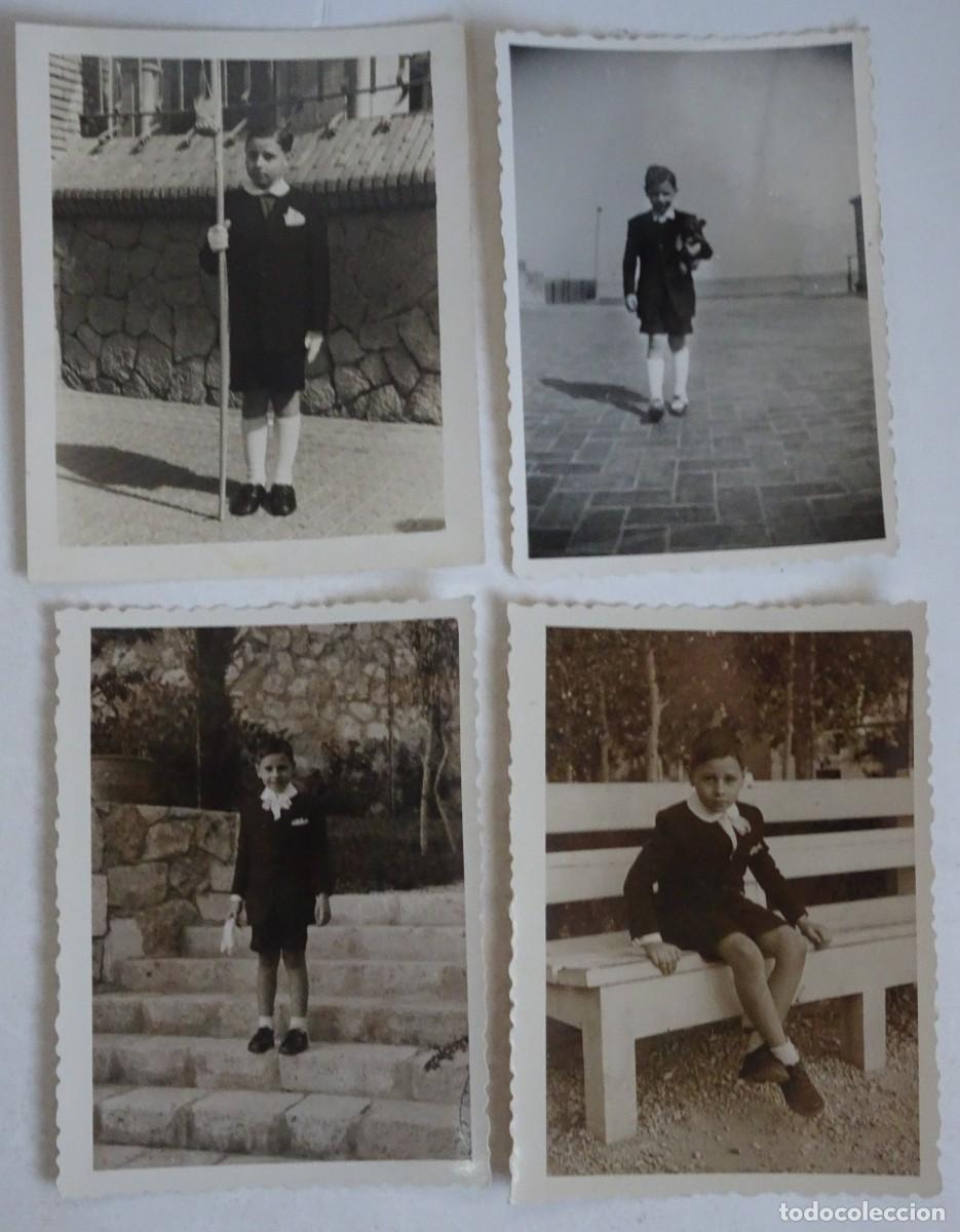 Fotograf&iacute;a antigua: LOTE DE 4 ANTIGUAS FOTOGRAF&Iacute;AS B/N , NI&Ntilde;OS , VER FOTOS
