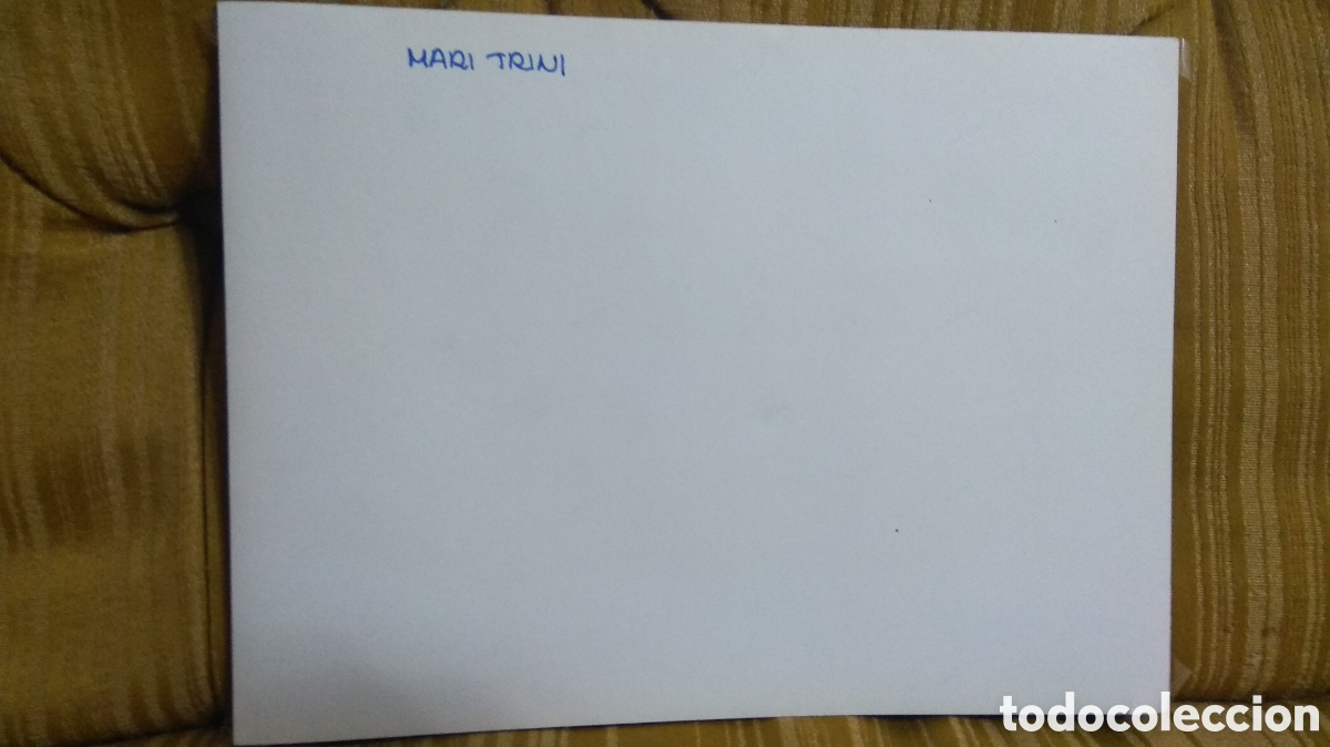 Fotograf&iacute;a antigua: Fotograf&iacute;a Mari Trini original. - Foto 4
