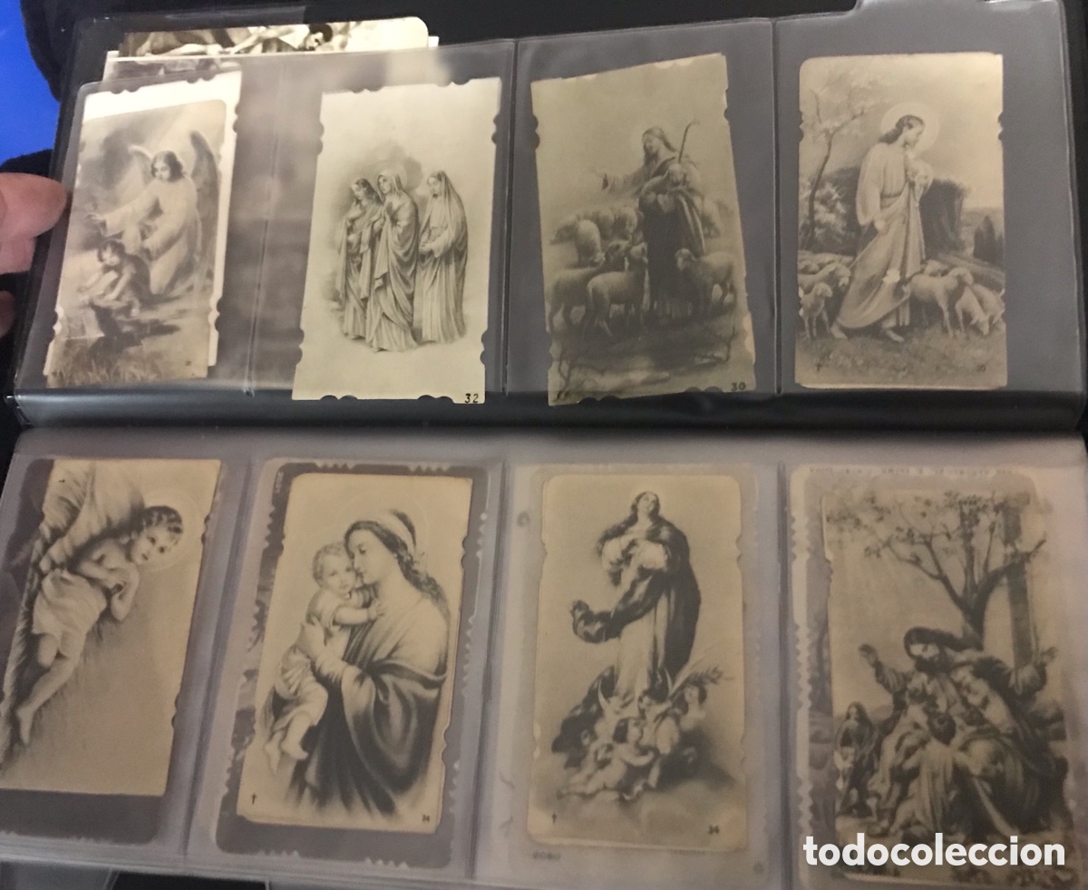 Fotograf&iacute;a antigua: Estampas Religiosas en Blanco y negro - Foto 2