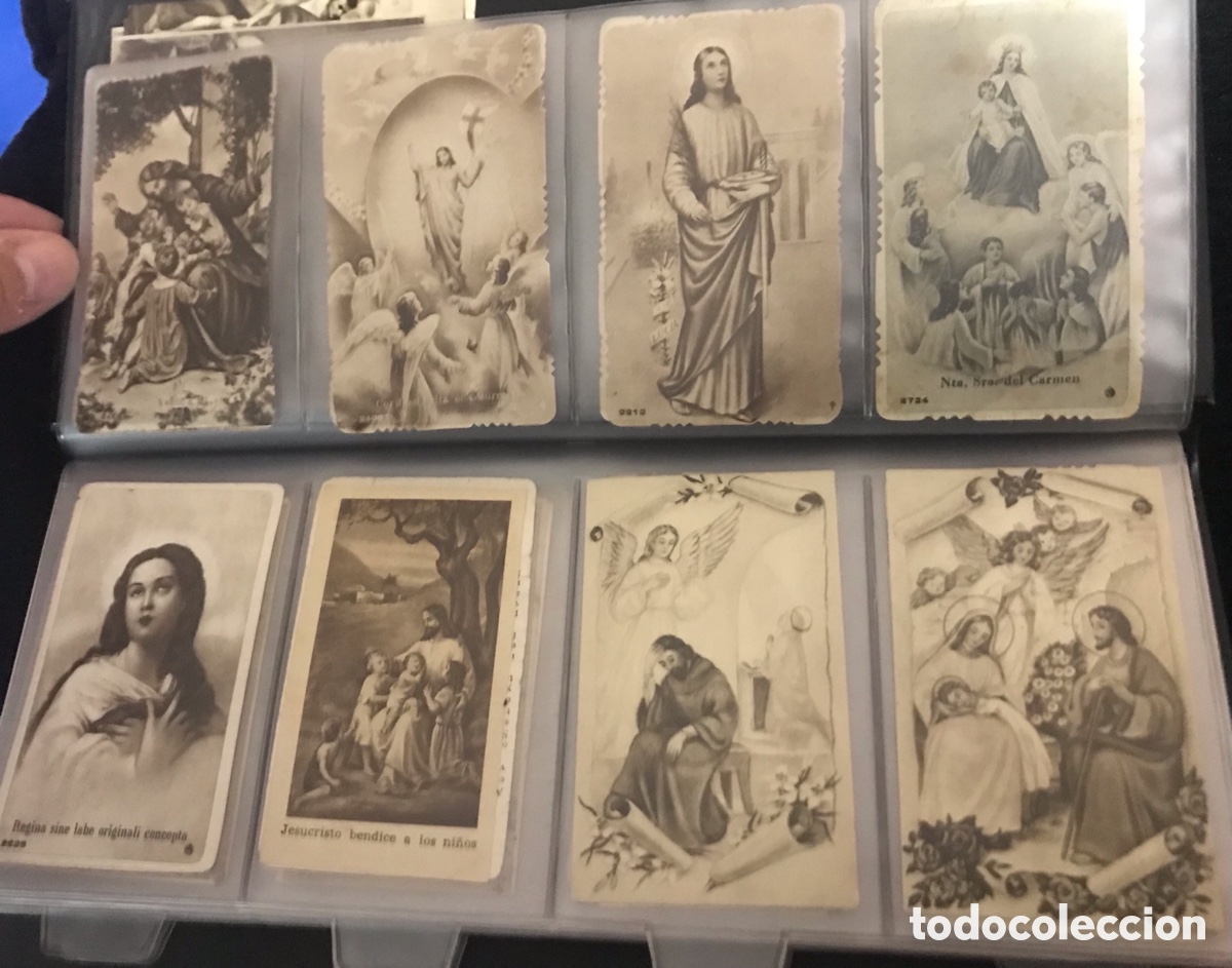 Fotograf&iacute;a antigua: Estampas Religiosas en Blanco y negro - Foto 4