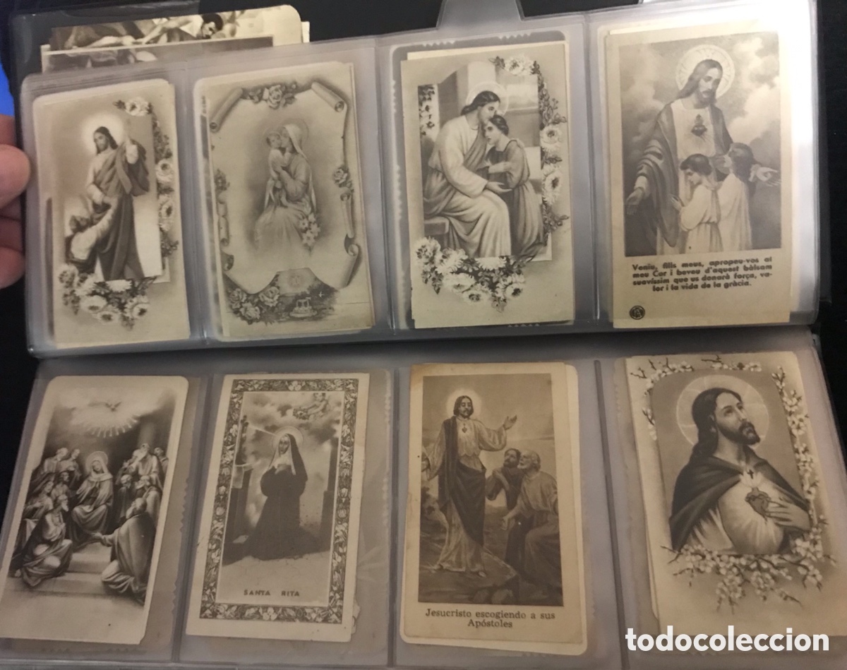 Fotograf&iacute;a antigua: Estampas Religiosas en Blanco y negro - Foto 6