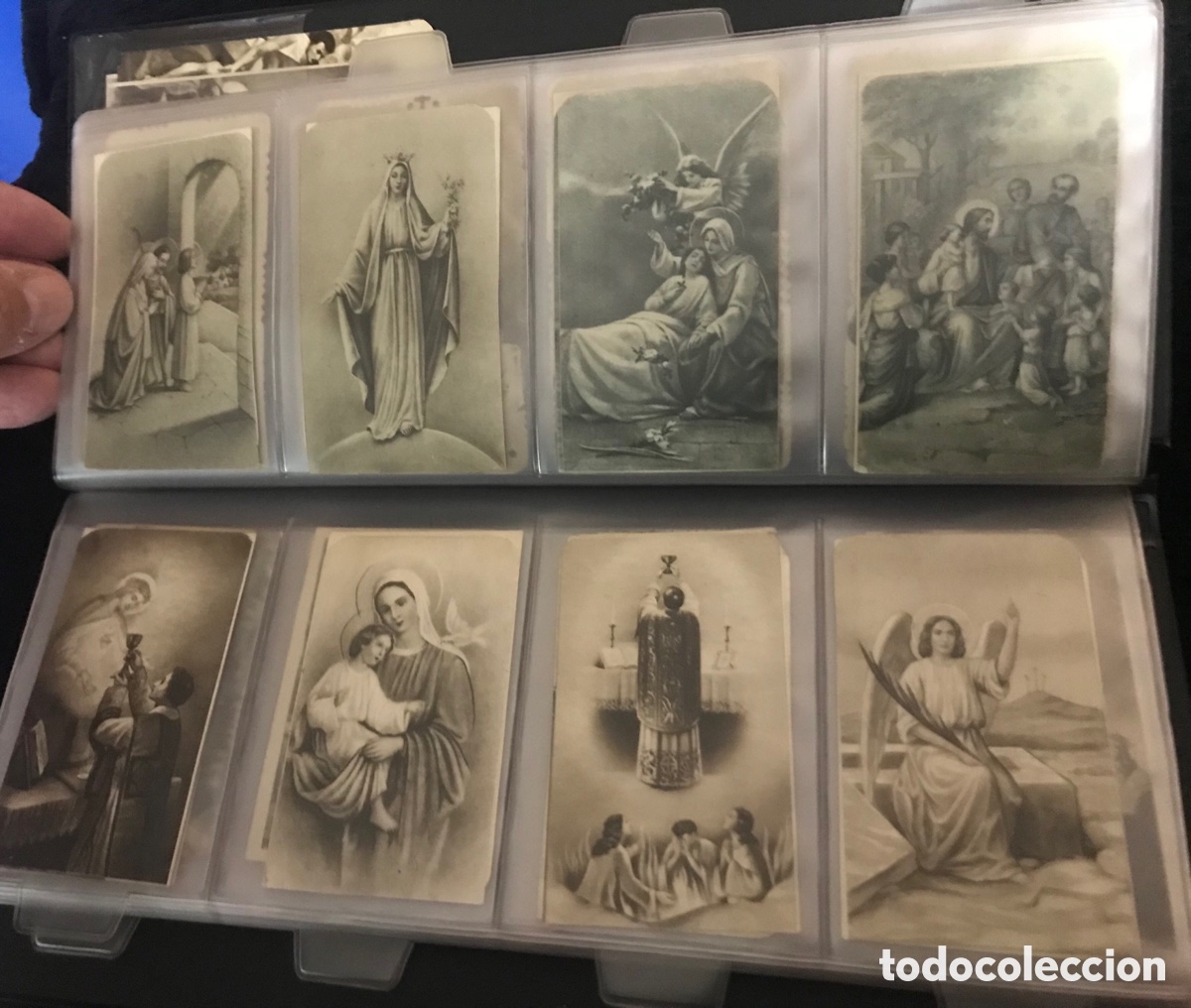 Fotograf&iacute;a antigua: Estampas Religiosas en Blanco y negro - Foto 9