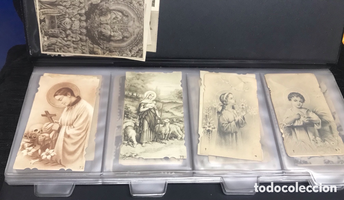 Fotograf&iacute;a antigua: Estampas Religiosas en Blanco y negro - Foto 1
