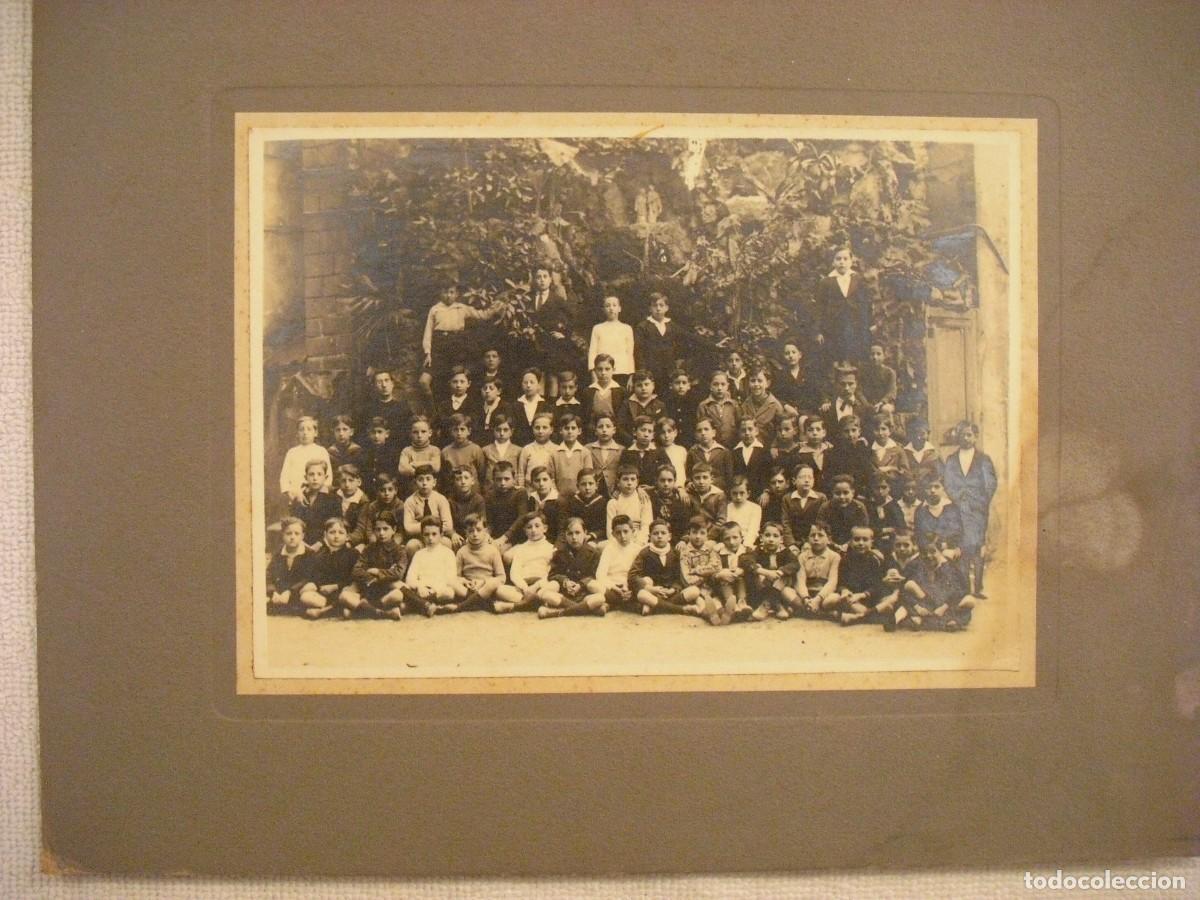 Antique Photography: ANTIGUA FOTO DE UN NUMEROSO GRUPO DE ESCOLARES 18 X 12 CM