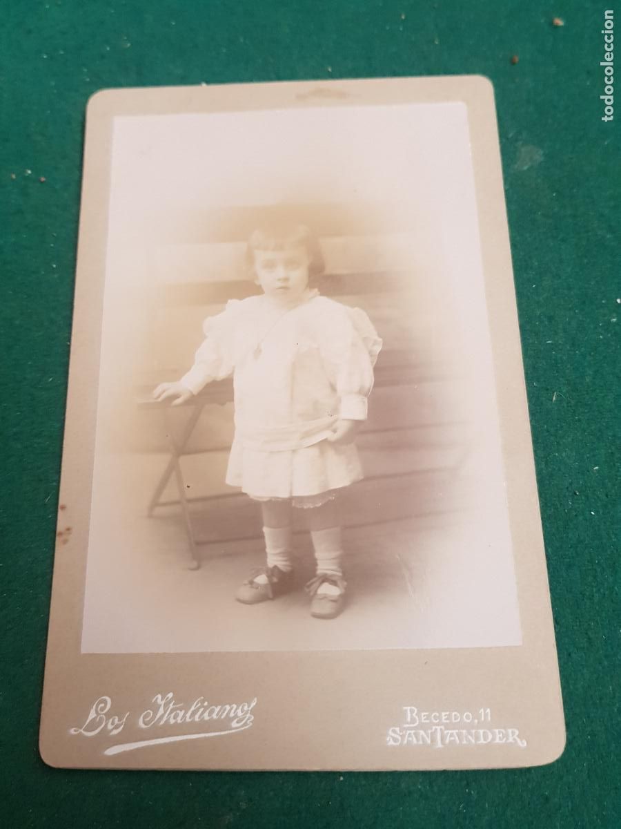 Fotograf&iacute;a antigua: LOS ITALIANOS,SANTANDER A&Ntilde;O 1908 - Foto 2