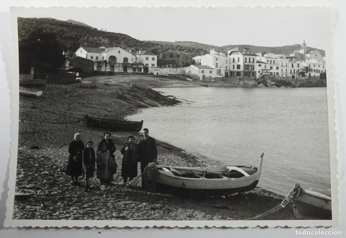 Fotograf&iacute;a antigua: ANTIGUA FOTOGRAF&Iacute;A, BARCOS DE PESCA, CADAQU&Eacute;S, COSTA BRAVA, VER FOTOS