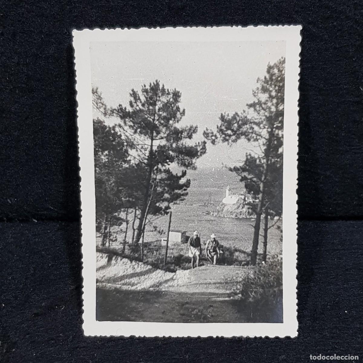 Alte Fotografie: FOTOGRAF&Iacute;A - DOS HOMBRES EXCURSIONISTAS POR EL MONTE - ALPINISMO - EXCURSIONISMO - RARA / 840