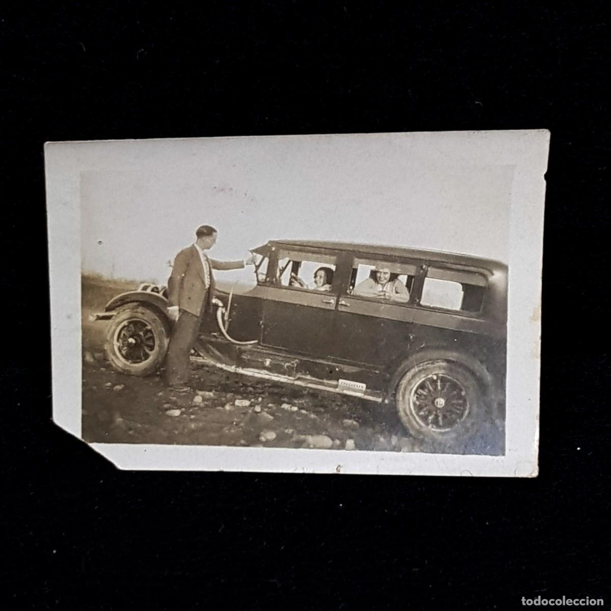 Fotografia antica: FOTOGRAF&Iacute;A - AUTOMOVIL CL&Aacute;SICO - MUJERES Y HOMBRES CON COCHE CL&Aacute;SICO - C. 1900 - MODERNISTA / 984