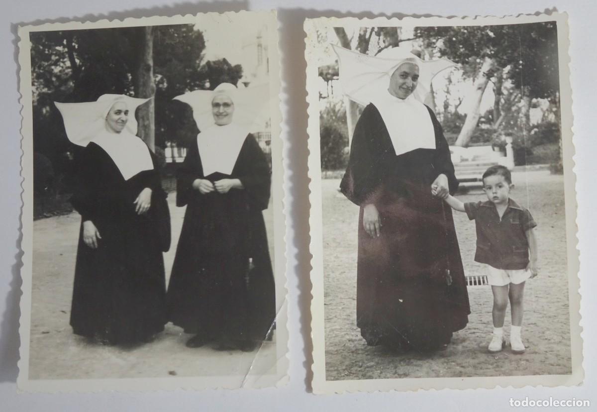 Fotografia antica: 2 ANTIGUAS FOTOGRAF&Iacute;AS, MONJAS , H&Aacute;BITOS, VER FOTOS