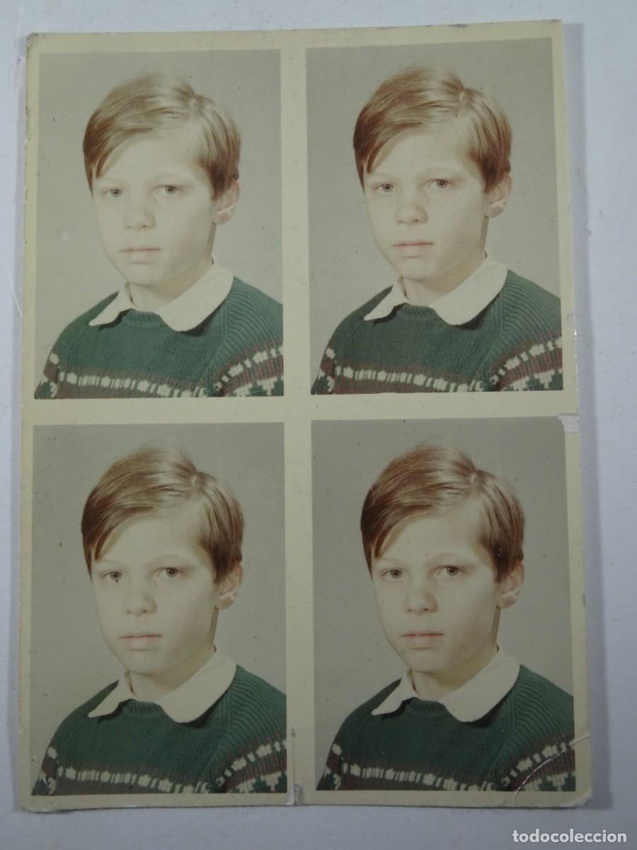 Fotograf&iacute;a antigua: ANTIGUA FOTOGRAF&Iacute;A DE CARNET X 4 , NI&Ntilde;O , VER FOTOS