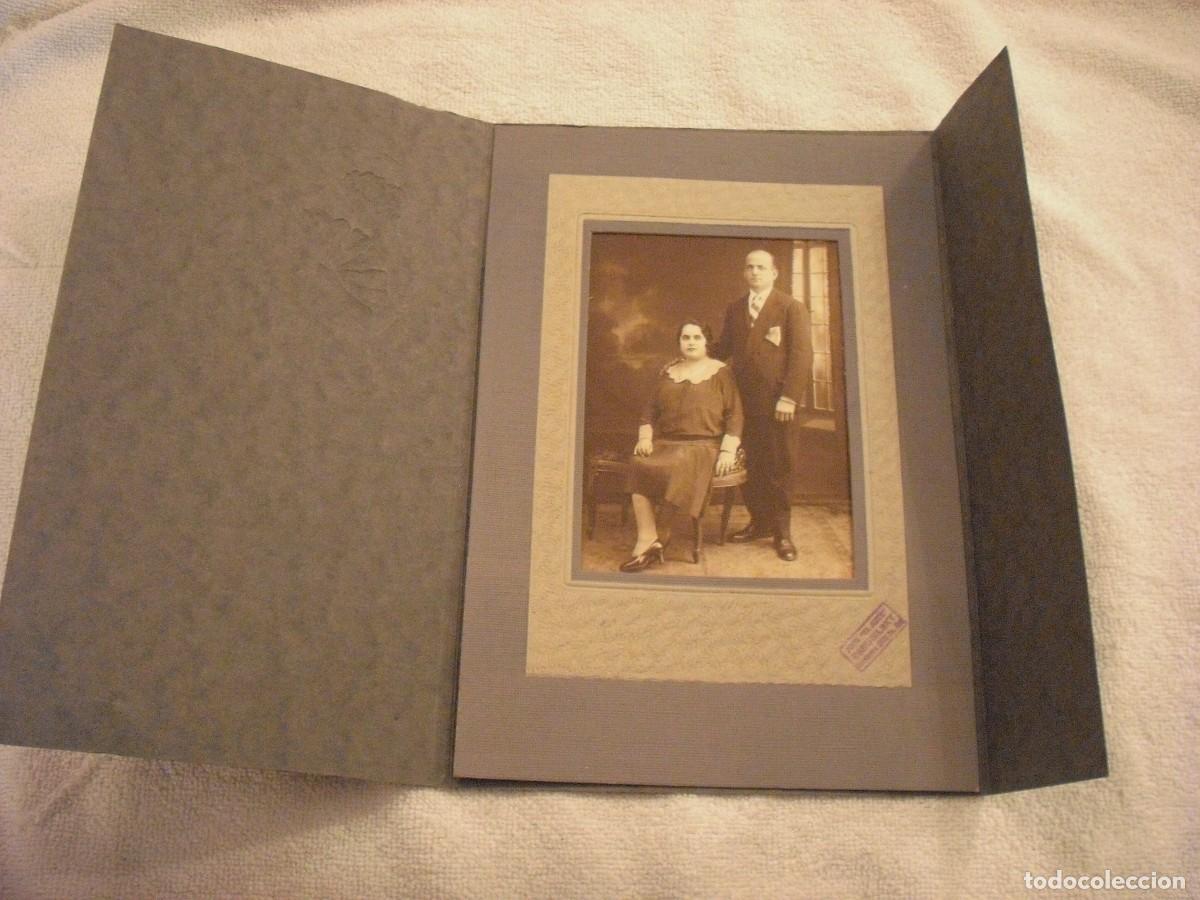 Antique Photography: ANTIGUA FOTO DE PAREJA . 15 X 10 CM