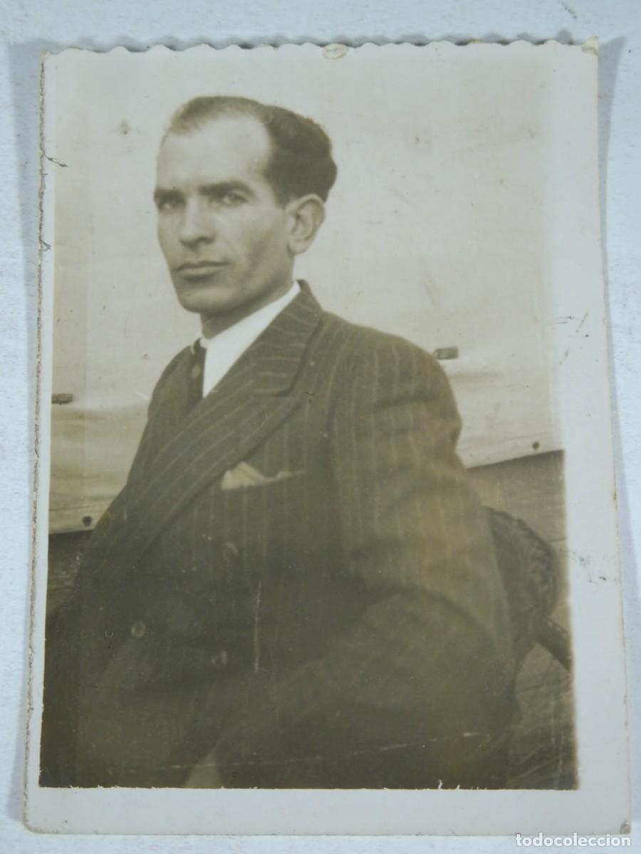 Photographie ancienne: ANTIGUA FOTOGRAF&Iacute;A B/N, HOMBRE , TRAJE, VER FOTOS