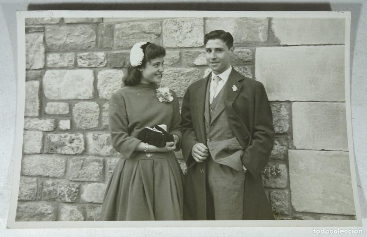 Fotografia antiga: ANTIGUA FOTOGRAF&Iacute;A B/N, PAREJA POSANDO, VER FOTOS
