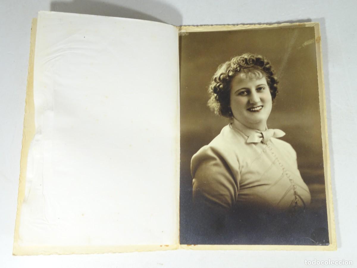 Fotografia antiga: ANTIGUA FOTOGRAF&Iacute;A DE ESTUDIO B/N, MUJER POSANDO, VER FOTOS