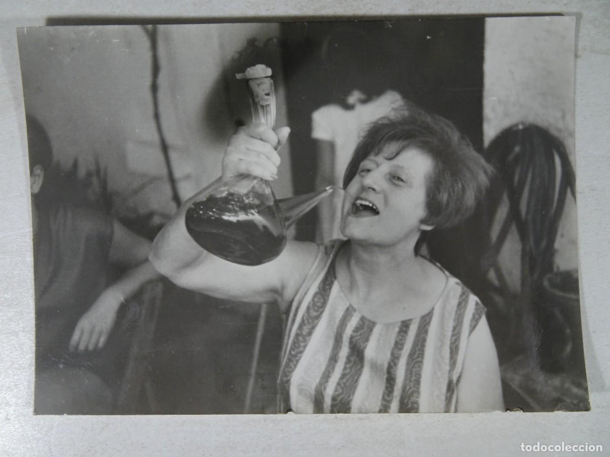 Photographie ancienne: ANTIGUA FOTOGRAF&Iacute;A B/N, MUJER , PORR&Oacute;N , VER FOTOS