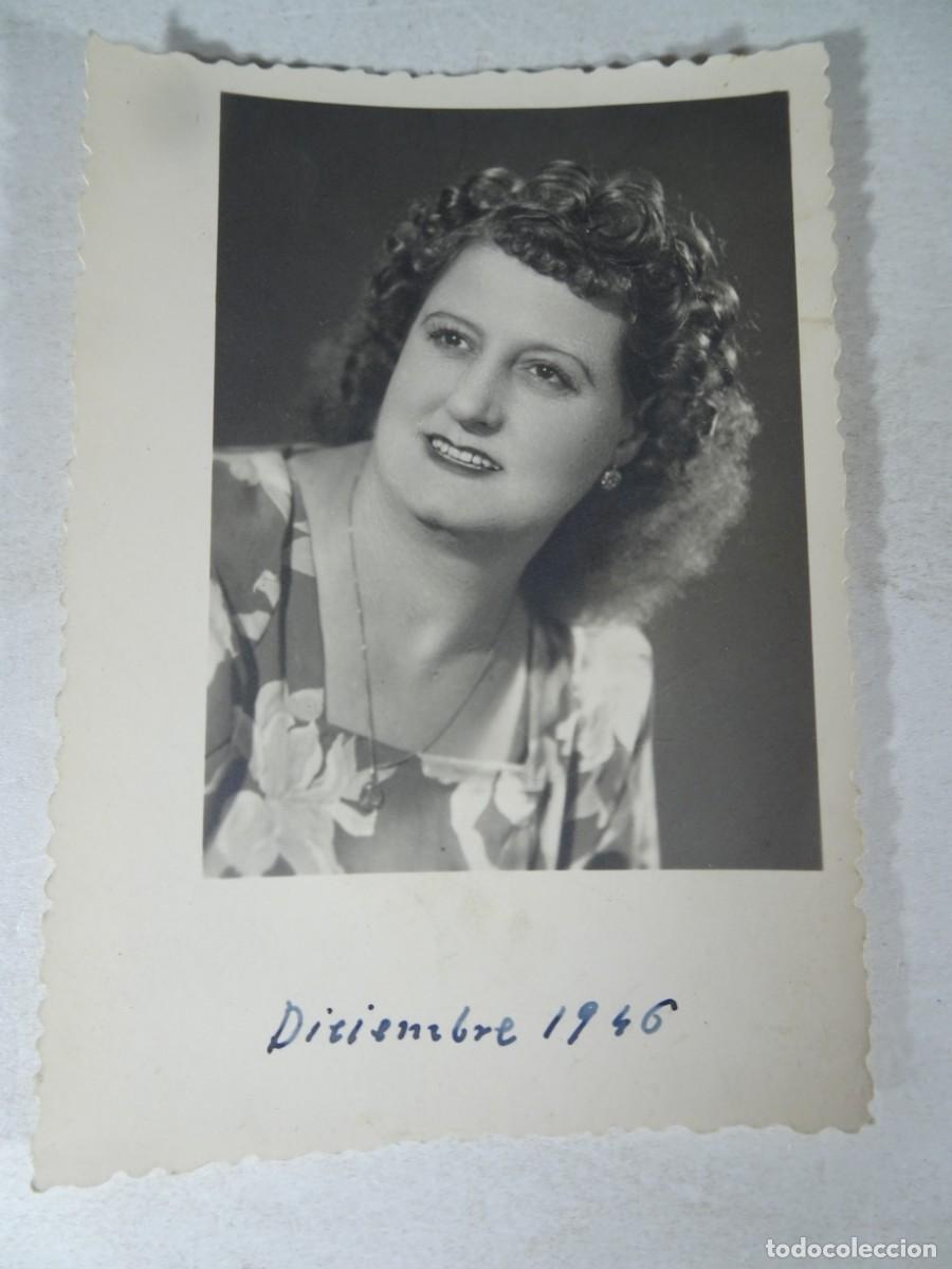 Photographie ancienne: ANTIGUA FOTOGRAF&Iacute;A DE ESTUDIO B/N , RETRATO MUJER , VER FOTOS