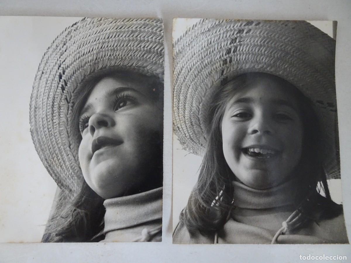 Alte Fotografie: 2 ANTIGUAS FOTOGRAF&Iacute;AS RETRATOS, NI&Ntilde;AS , VINTAGE, VER FOTOS