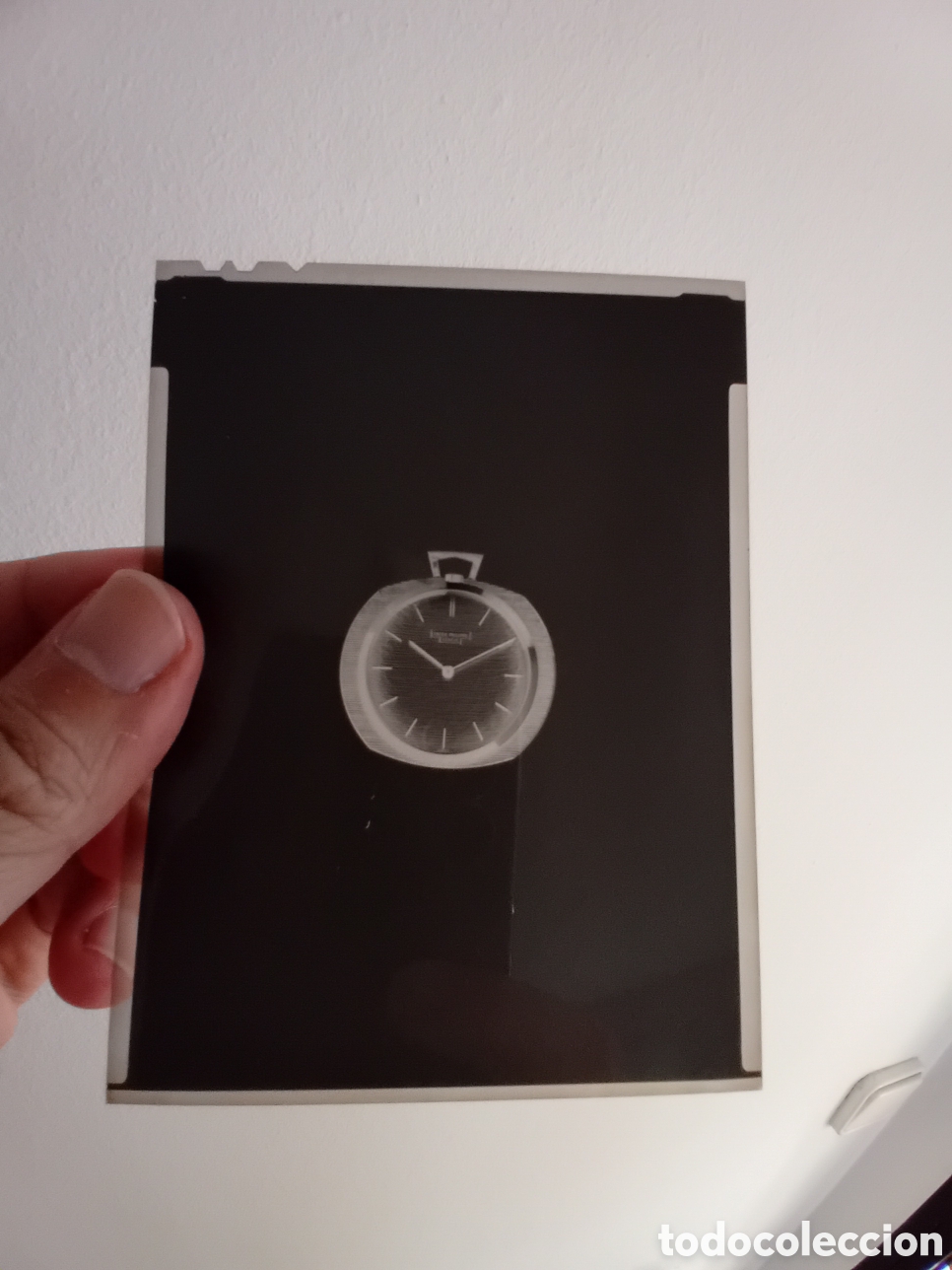 Fotografia antica: RELOJ CORONA PATEK PHILIPPE A&Ntilde;OS 70S. FOTOGRAF&Iacute;A ORIGINAL DE ESTUDIO. NEGATIVO GRAN FORMATO