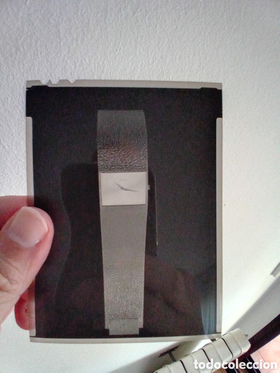 Fotografia antica: RELOJ PIAGET A&Ntilde;OS 70S. FOTOGRAF&Iacute;A ORIGINAL DE ESTUDIO. NEGATIVO GRAN FORMATO