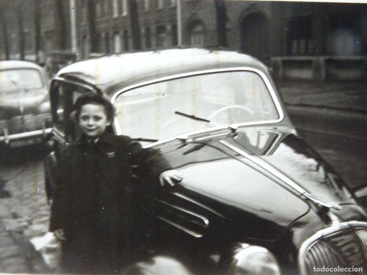 Fotografia antiga: ANTIGUA FOTOGRAF&Iacute;A , NI&Ntilde;O , AUTOM&Oacute;VIL, VER FOTOS
