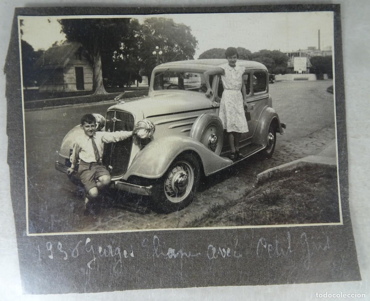 Fotograf&iacute;a antigua: ANTIGUA FOTOGRAF&Iacute;A ,NI&Ntilde;OS POSANDO, AUTOM&Oacute;VIL, VER FOTOS