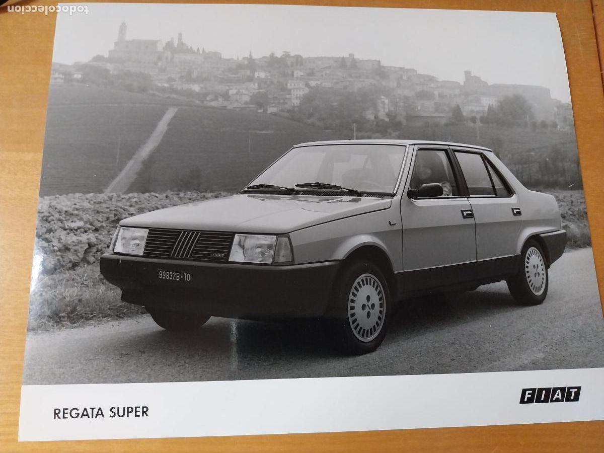 Fotograf&iacute;a antigua: FIAT REGATA SUPER FOTO AGENCIA 80&acute;S 23,6X18,7CM ORIGINAL MOTOR AUTO