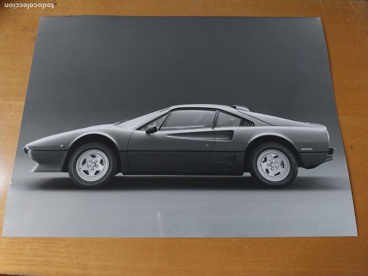Fotograf&iacute;a antigua: FERRARI 308 GTB PRECIOSO FOTO AGENCIA 80&acute;S 24X17,7CM ORIGINAL MOTOR AUTO