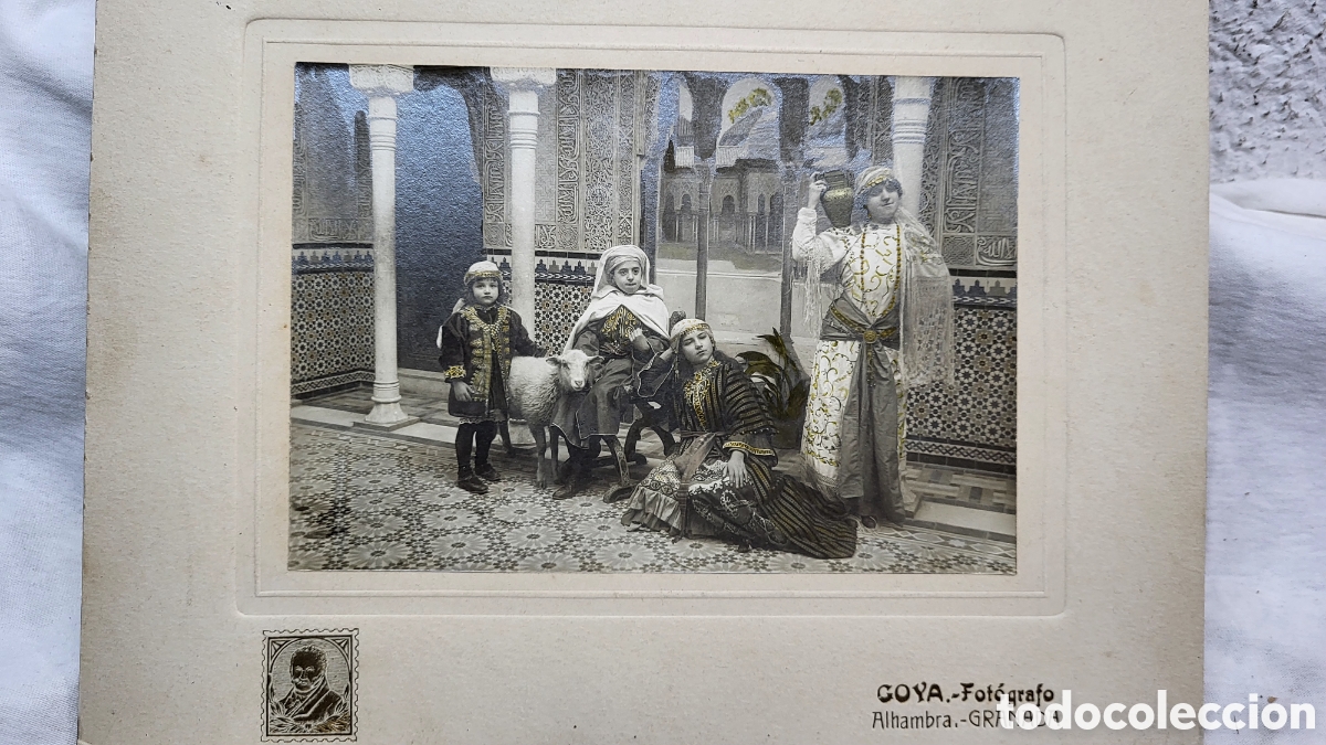 Fotograf&iacute;a antigua: Fotograf&iacute;a antigua Alhambra 1914