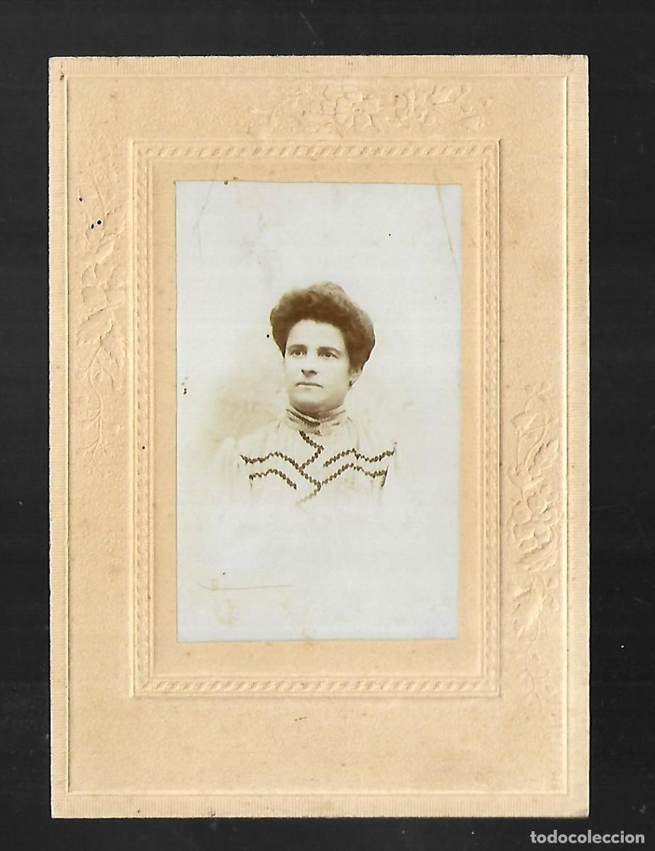 Fotografia antiga: M3- ANTIGUA FOTOGRAFIA- DE UNA DAMA - FOTO - - - - -