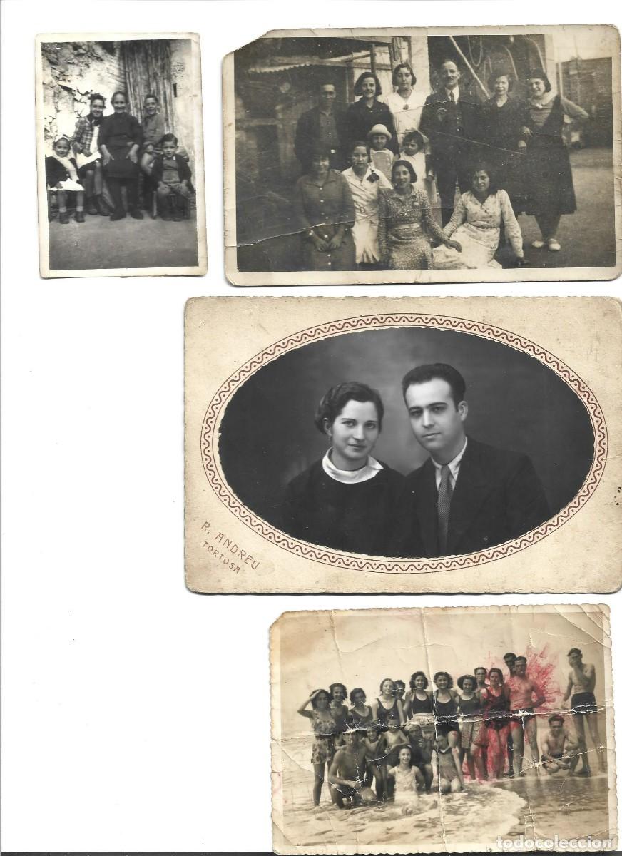 Fotograf&iacute;a antigua: 1 lote de 13 fotos antiguas