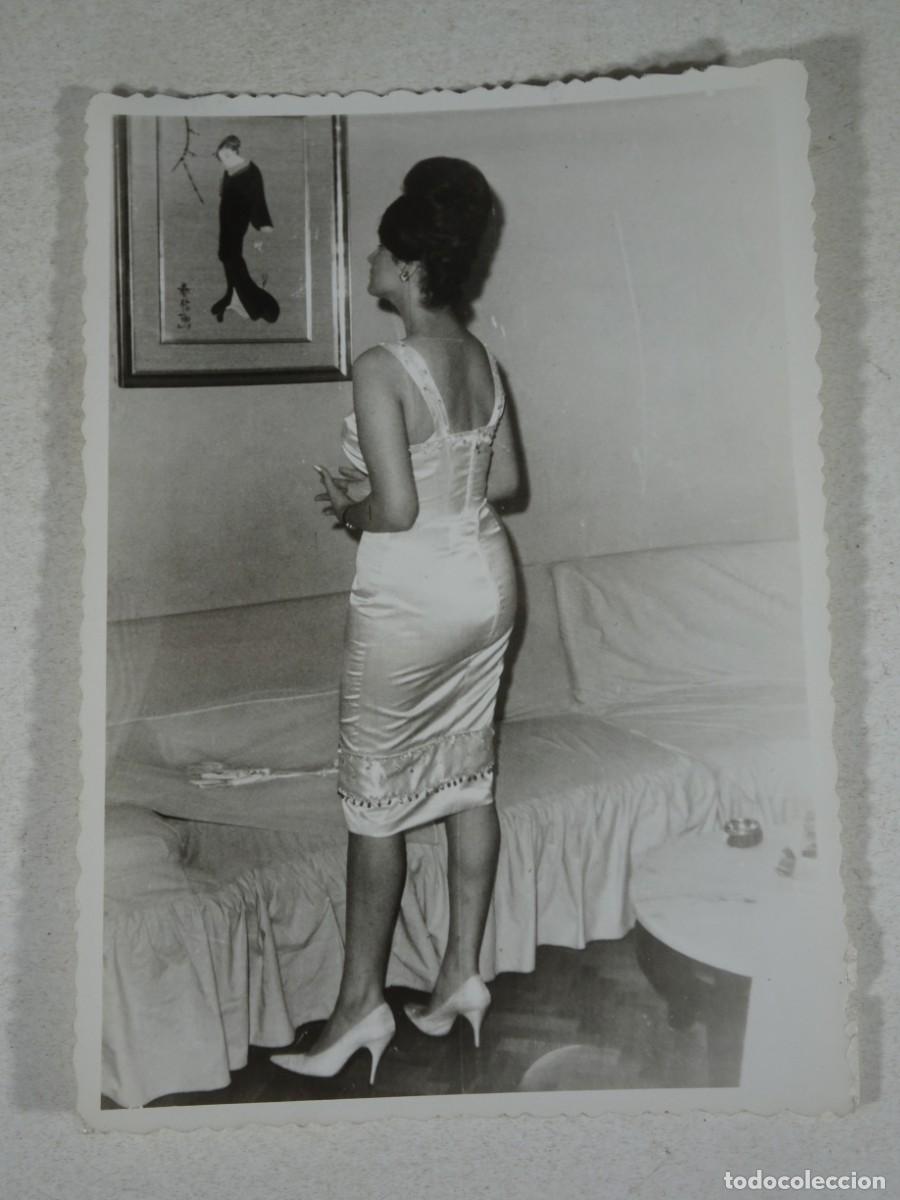 Alte Fotografie: ANTIGUA FOTOGRAF&Iacute;A, MUJER , VESTIDO TACONES, VINTAGE, VER FOTOS