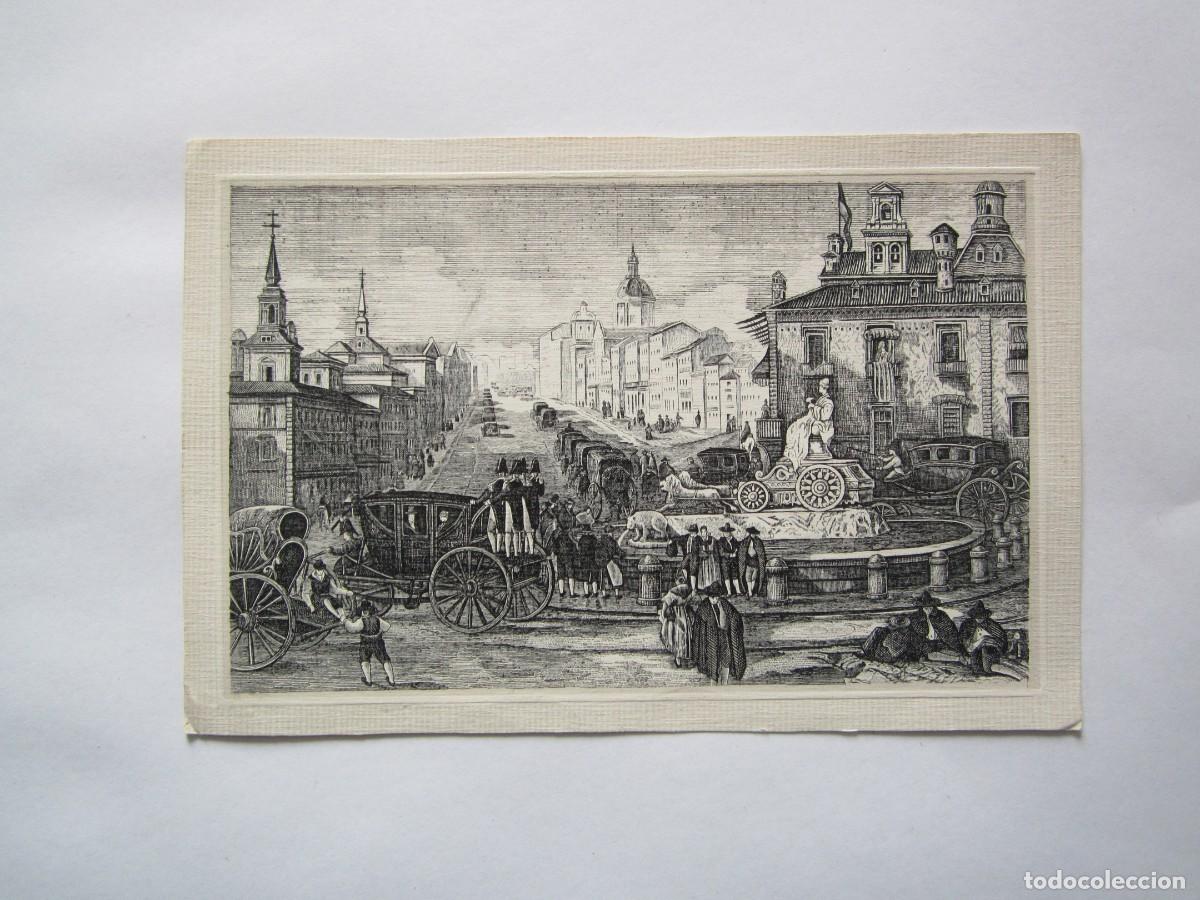 Antique Photography: FOTOGRAFIA DE DIBUJO A PLUMILLA DE LA CIBELES 1782.