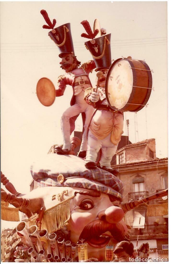 Fotograf&iacute;a antigua: valencia. falla convento jerusalen a&ntilde;o 1982 - Foto 1