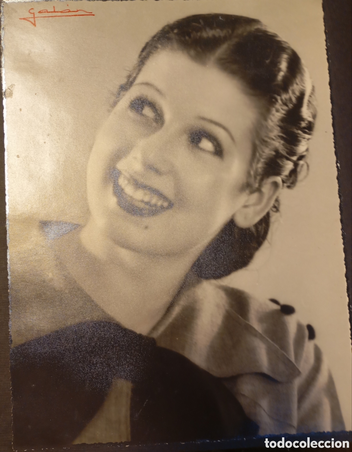 Alte Fotografie: Antigua fotograf&iacute;a in&eacute;dita de la gran actriz Pastora Pe&ntilde;a