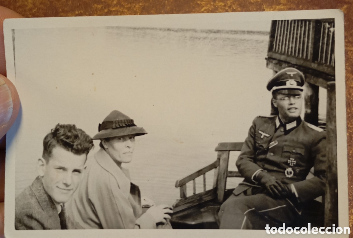 Fotografia antiga: II guerra mundial Alemania fotograf&iacute;a oficial fotograf&iacute;a original militar