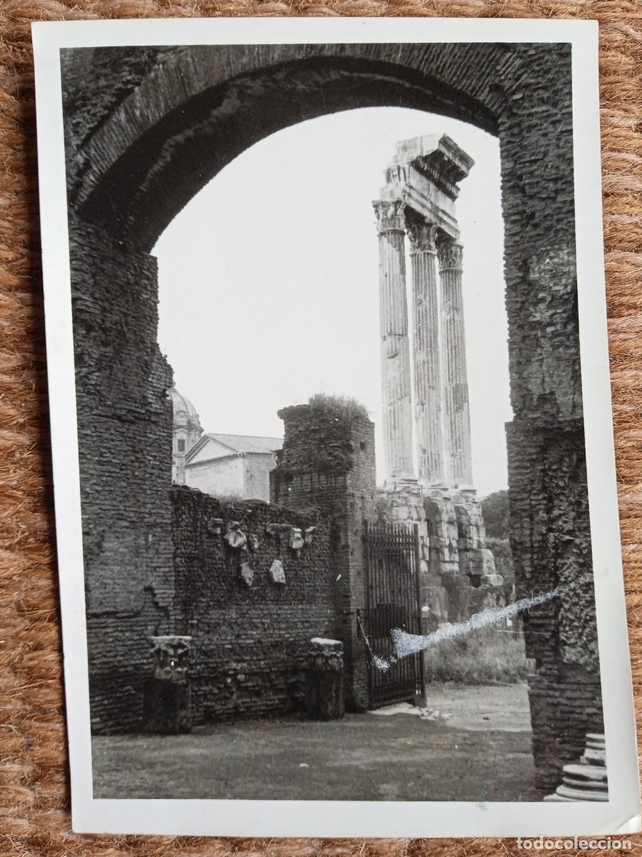 Fotograf&iacute;a antigua: ROMA - TEMPLO DE CASTOR Y POLUX - Foto 1