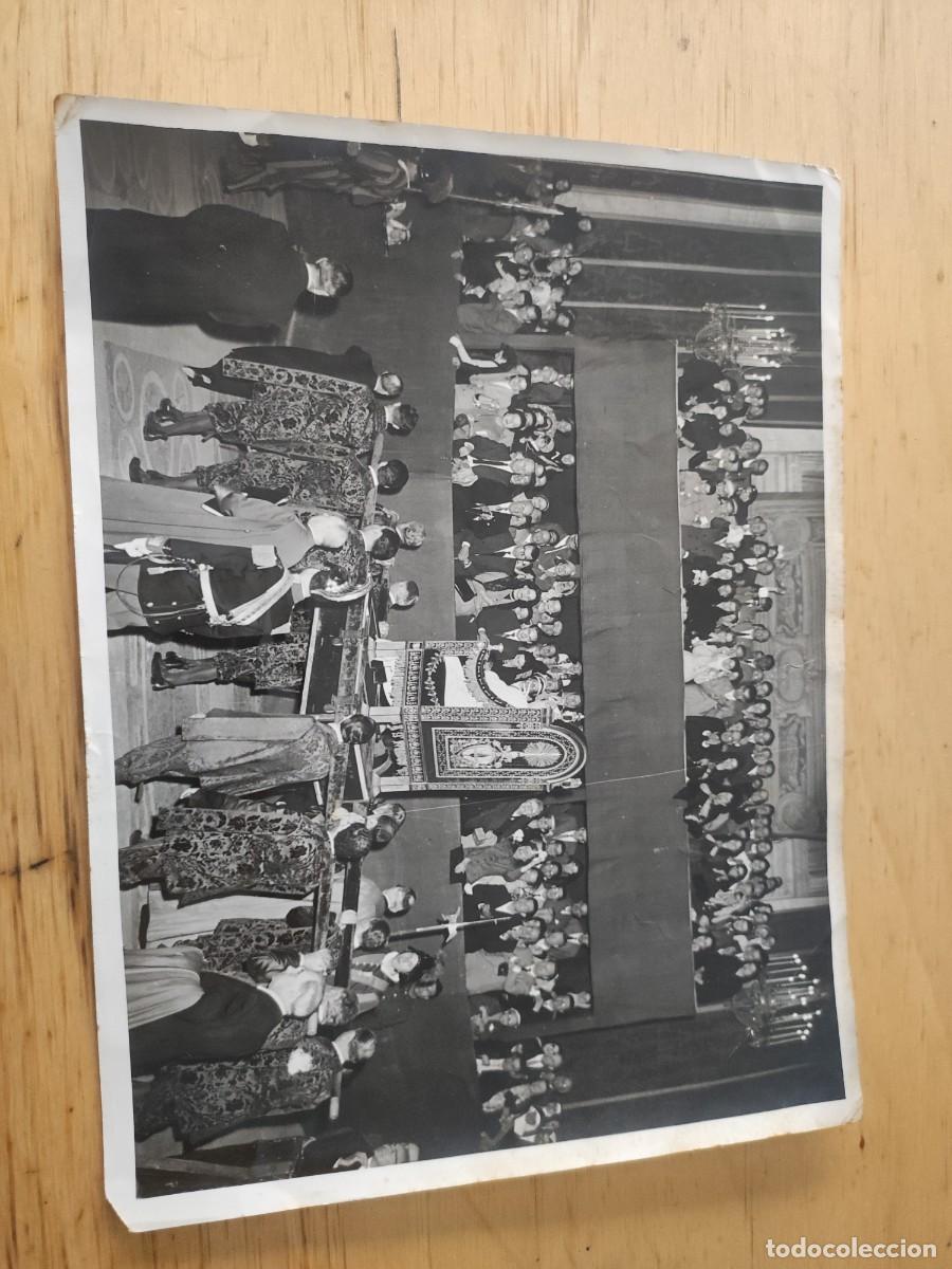 Alte Fotografie: Fotograf&iacute;a Visita Papal